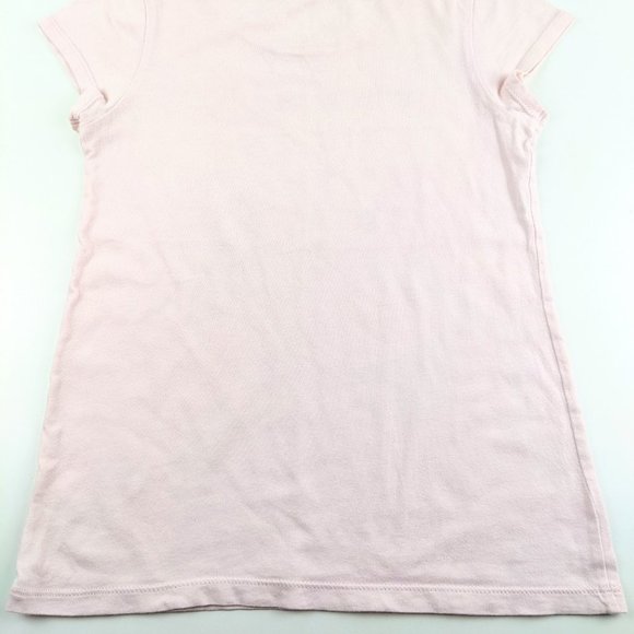 Gap Pink T-Shirt with Dog and Bunting Banner Girls Medium - Picture 6 of 8